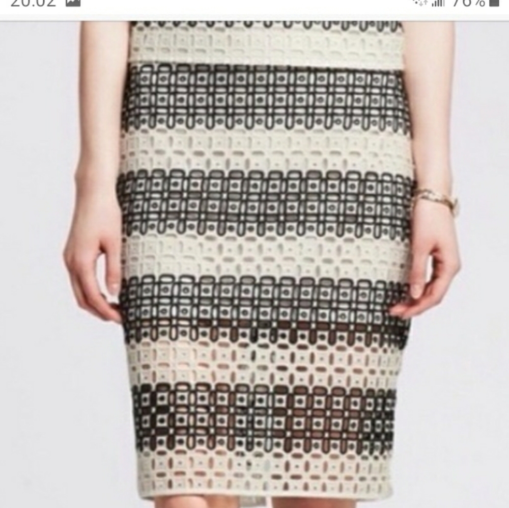Banana Republic Eyelet Skirt